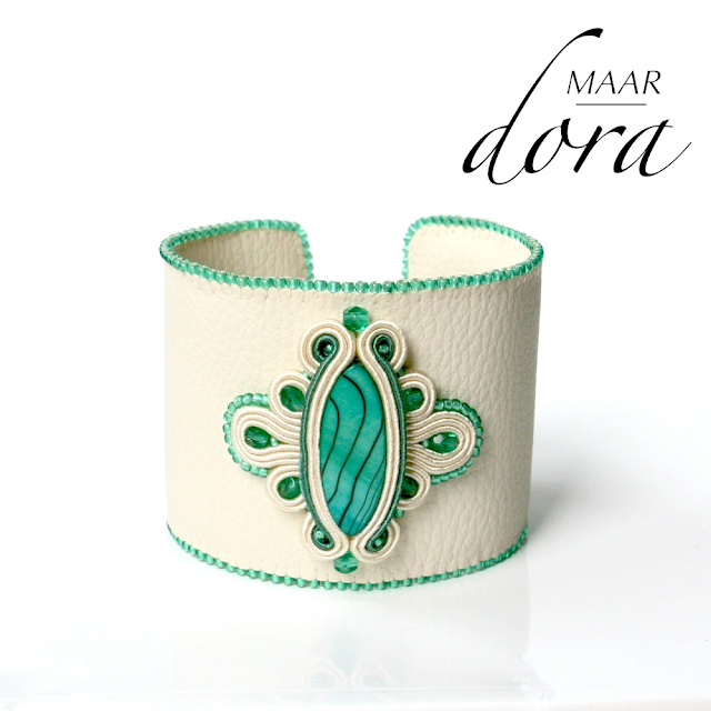 biżuteria sutasz, bransoletka sutasz, soutache, dora maar