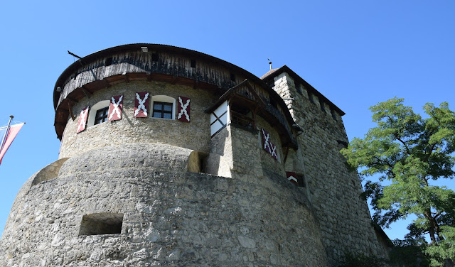 Vaduz Castle in Vaduz Castle, Liechtenstein; trip to Liechtenstein; blog post