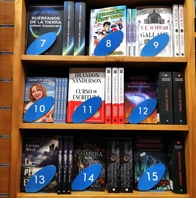 En el puesto 8 del Top 20 de Gigamesh de libros más en junio