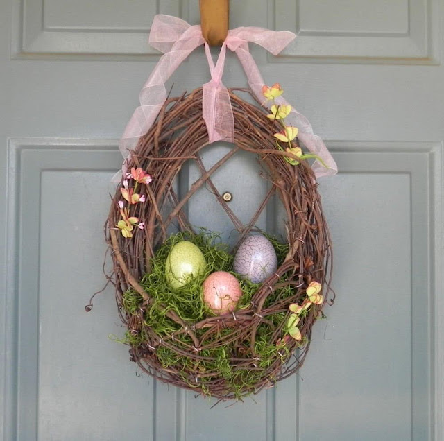 Festive Easter wreaths