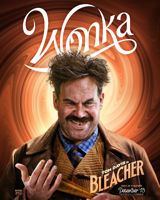 Bleacher Wonka Movie Character Poster