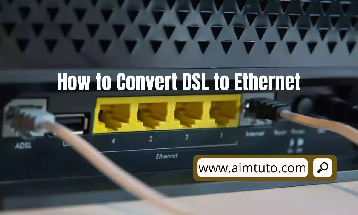 convert dsl to ethernet