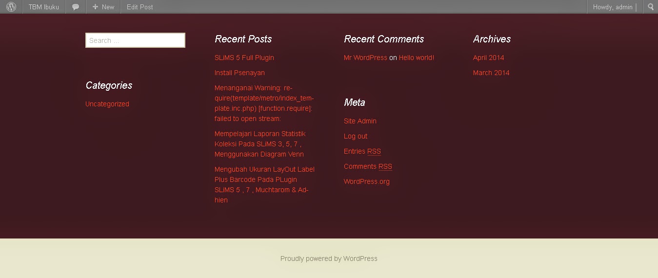 Template SLiMS 3.15 Matoa – Arjava ~ Komunitas SLiMS Kudus