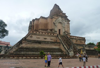 Chiang Mai, Wat Chedi Luang o Templo de la Gran Estupa.