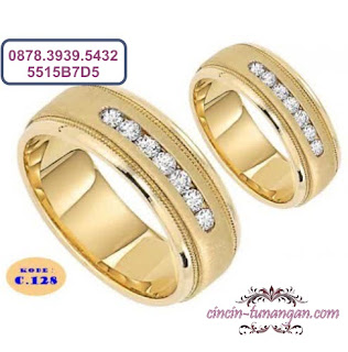 cincin kawin emas no 128