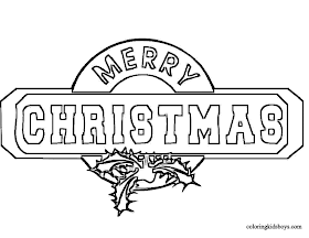 Christmas Coloring Pages