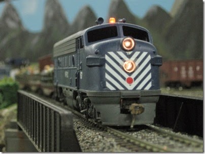 IMG_5618 Waterville Plateau F7A #67 on the LK&R HO-Scale Layout at the WGH Show in Portland, OR on February 18, 2007