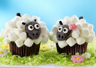 Cupcakes decorados con animales