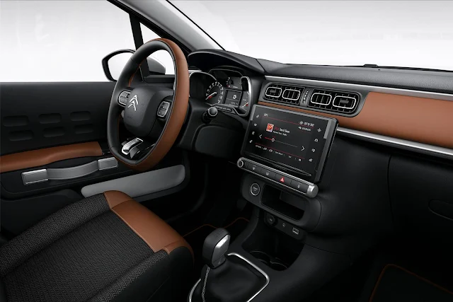 Novo Citroen C3 2017 - interior