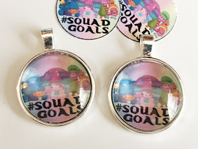 Squad Goals Trolls Party Favor Necklaces