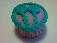 Cupcakes decorados, globos