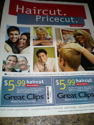 Hair Cuts Coupons on Saving Money For A Wedding  Great Clips  5 99 Haircut