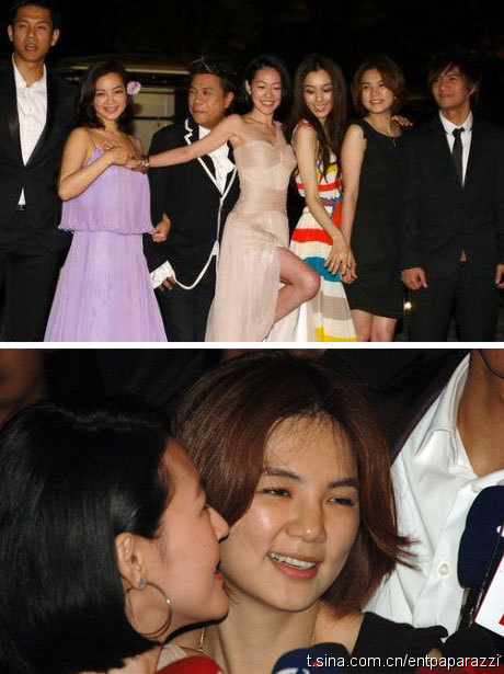 barbie hsu and wang xiao fei. When they arrived Hainan, Xiao