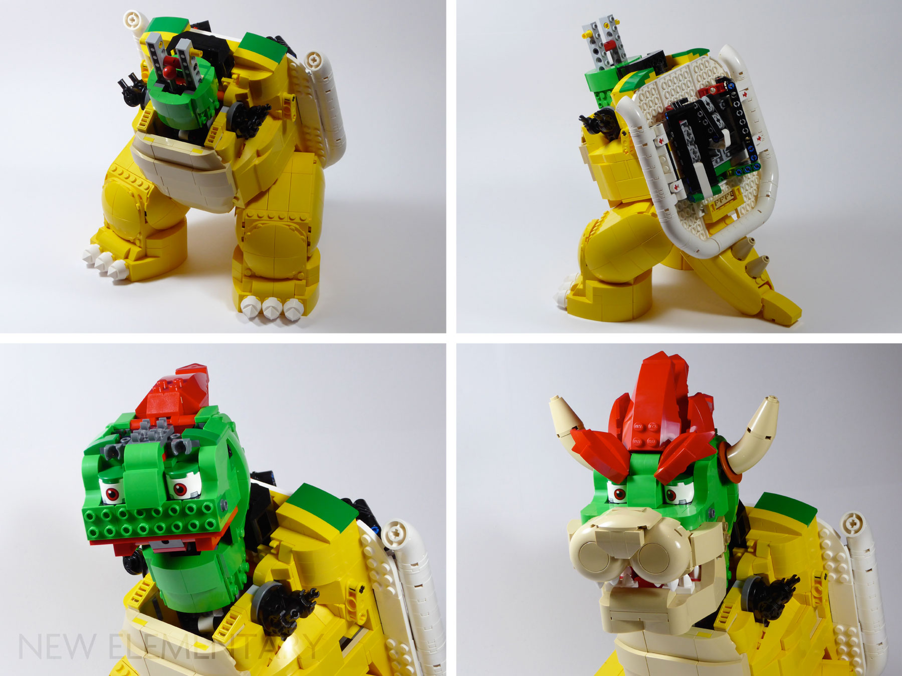 LEGO® Super Mario™ review + MOCs: 71411 The Mighty Bowser