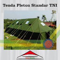 Tenda Pleton Standar TNI, Penjual Tenda Pleton Standar TNI dengan Harga Tenda serta Kualitas Tenda Terbaik.