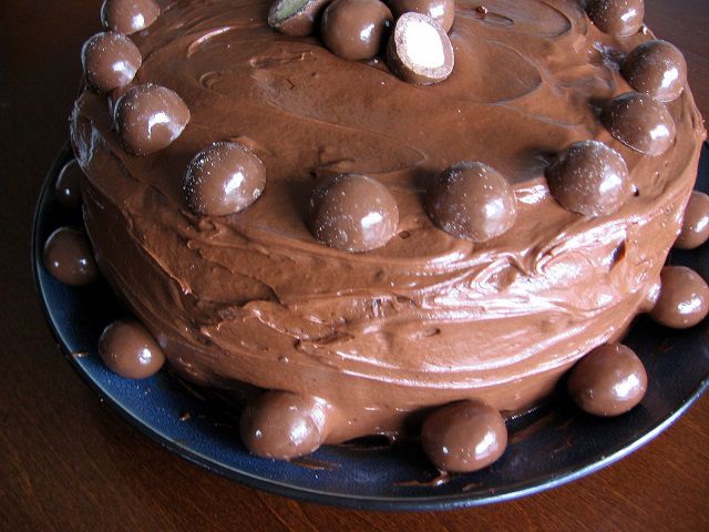 Chocolate Malted Cake Recipe