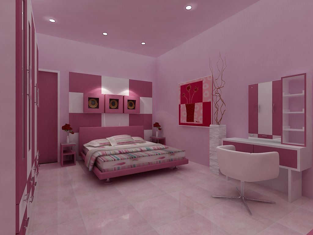 Serba Pink Cocok Untuk Kamar Tidur Wanita REFERENSI RUMAH