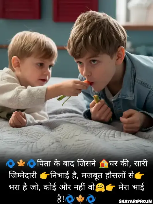 Bhai Ke Liye Shayari In Hindi