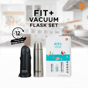 Fit + Vacuum Flask Set (Set of 2)