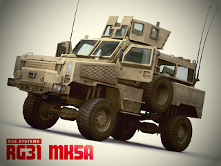 ArmA2 開発中のMRAP - RG31 Mk5 Nyala