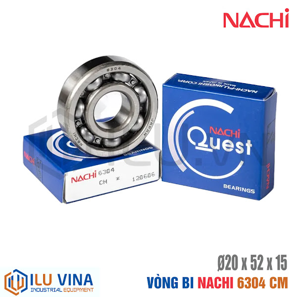 6304-CM - Vòng bi, Bạc đạn, Bearing  Nachi 6304-CM