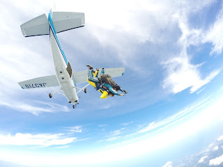 skydive hokkaido exit　from 12500ft