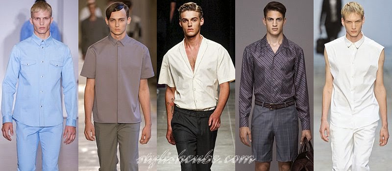 Spring Summer 2014 Men's Shirts Fashion Trends