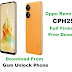 Oppo Reno 8T 5G CPH2505 Stock Firmware Download