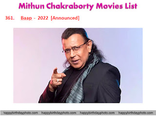 mithun chakraborty movie list 361 to 361, upcoming movies