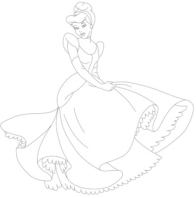 princess coloring pages