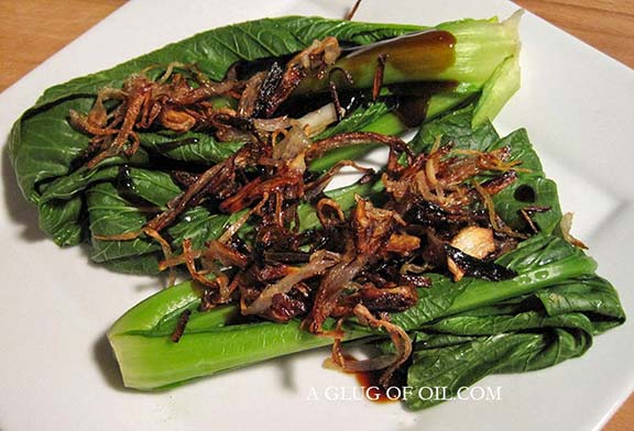 Choi sum recipe with oyster sauce.