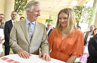 King Philippe of Belgium hosted a Garden Party