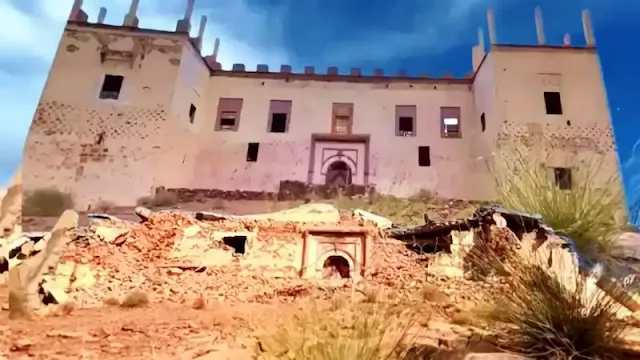 قصر بابا علي دمره الزلزال