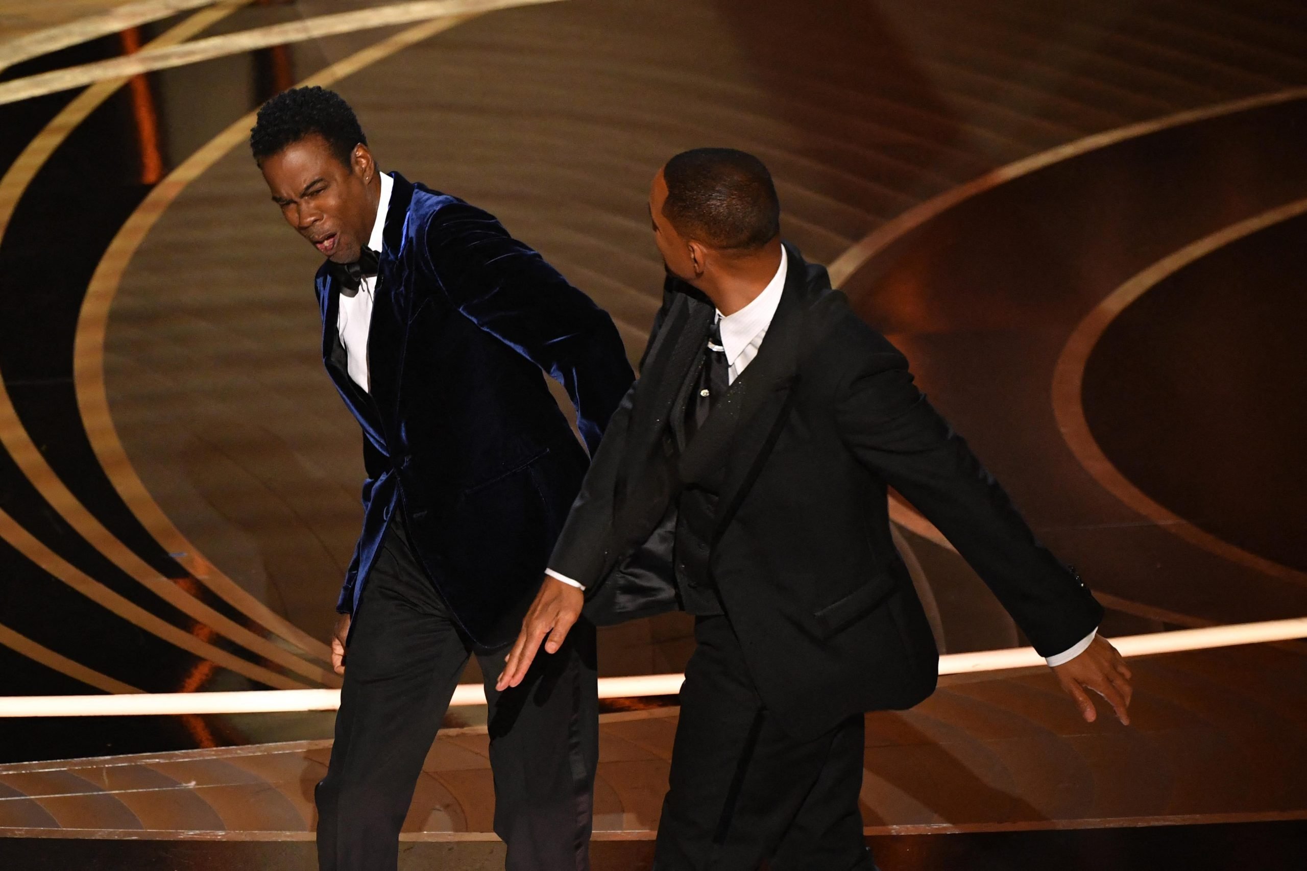 Will Smith Hits Chris Rock on Oscars Stage