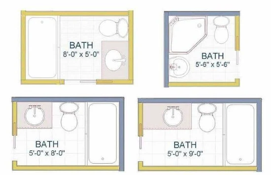 konsep desain kamar mandi