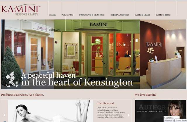 The brand new Kamini Beauty web site 