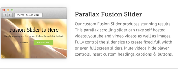  Parallax Fusion Slider