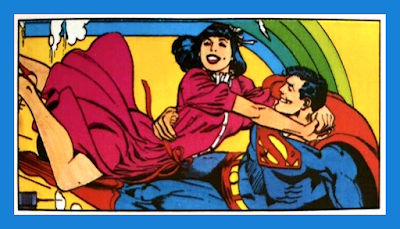 1983 Barratt : DC Super Heroes Picture Cards #8 - Lois' Date