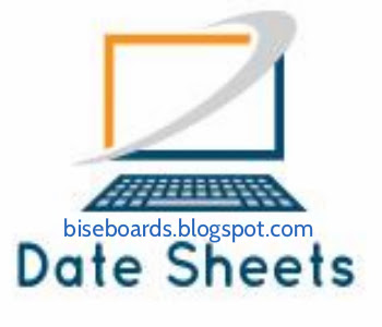 BISE Sargodha Board Intermediate Supplementary Date Sheet 2015