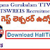 TS Gurukulam Subject Associates Recruitment-2023 Download Hall Tickets