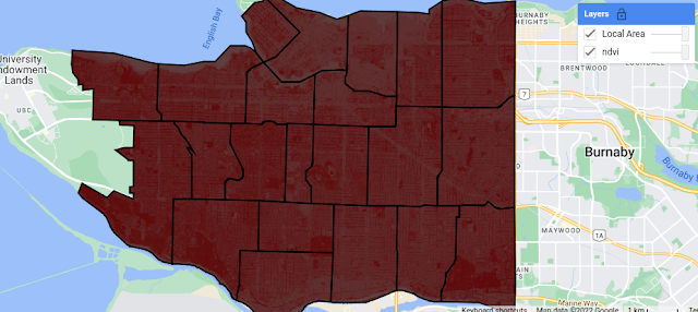 Data Added to GEE Map