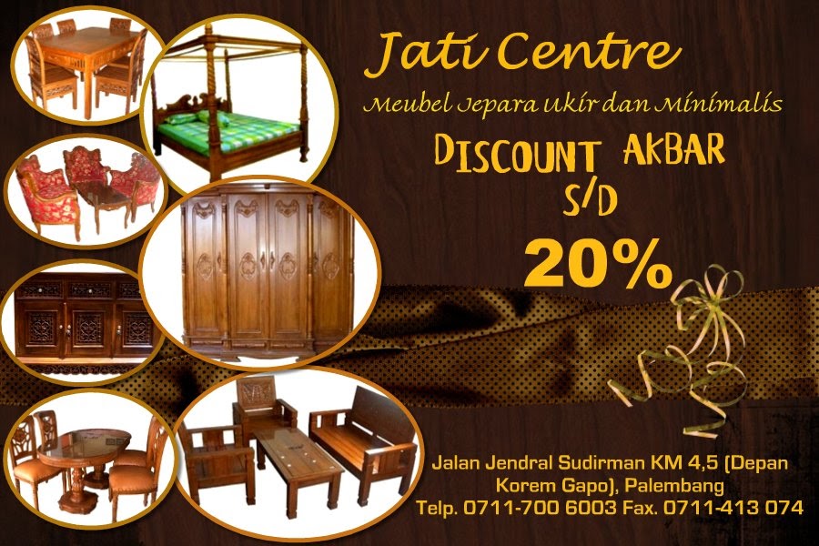 Furniture Jati  Palembang  DISCOUNT AKBAR JATI  JEPARA