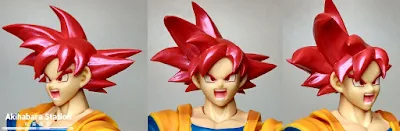 S.H.Figuarts Super Saiyan God Son Goku de Dragon Ball Super - Tamashii Nations
