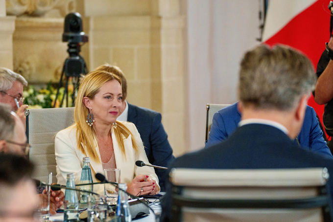 Giorgia Meloni a Malta: 'La questione migratoria richiede una grande convergenza europea'