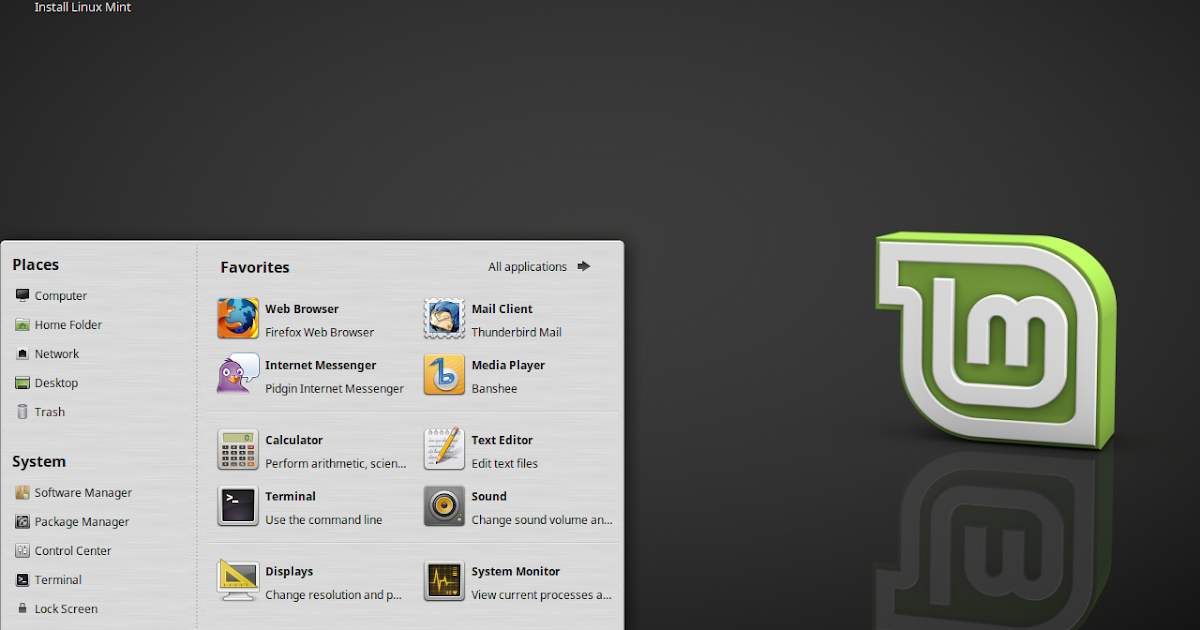 Linux Mint 18.1.  Ubuntu Software Libero