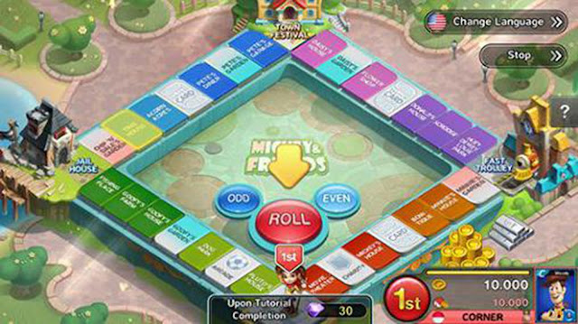 www.TechNFiles.Blogspot.com Disney Magical dice Game For Androids Free Download.