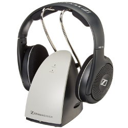 Sennheiser RS120 On-Ear Wireless RF Headphones with Charging Dock
