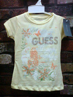 Guess Yellow T-Shirt for Girl