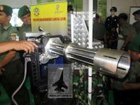 PT Pindad dan TNI AD Kembangkan 'Gatling Gun'