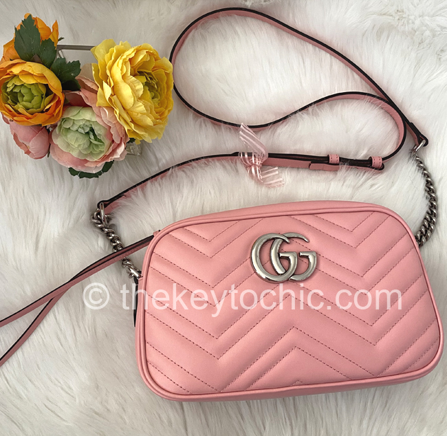 Gucci Marmont bag small pink